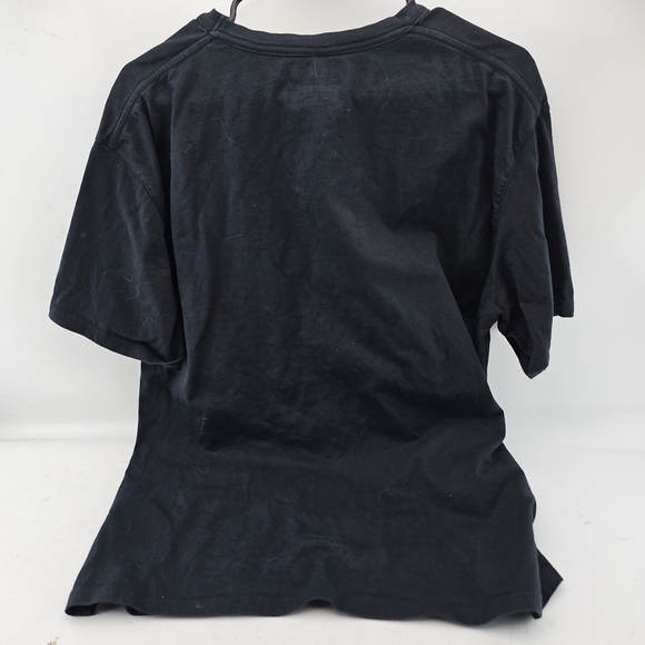 Fjallraven Black T-Shirt with Red Logo Pocket - Picture 5 of 5